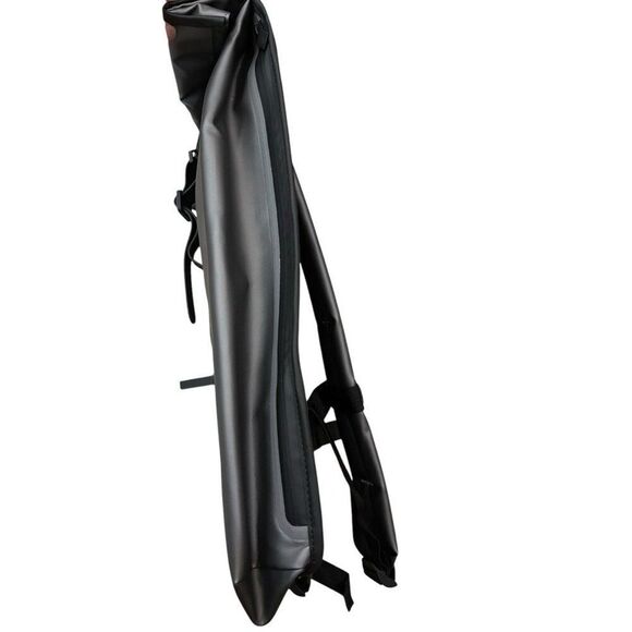 RAINS Weatherproof Waves Rucksack Silver Backpack Men Women Adjustable MSRP $125 - Picture 3 of 5